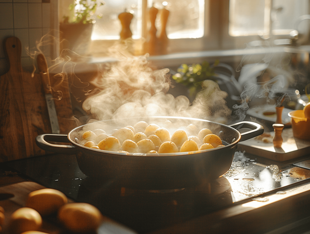 Temps de cuisson des pommes de terre à l