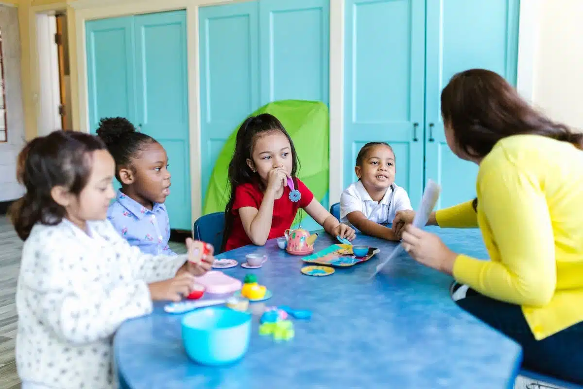 enfants crèche