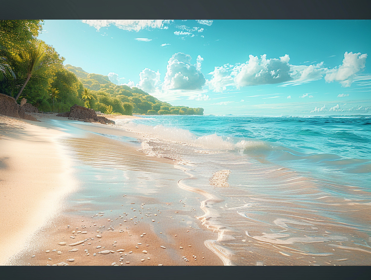 plage tropicale