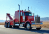Camion de remorquage robuste en parfait etat en plein jour
