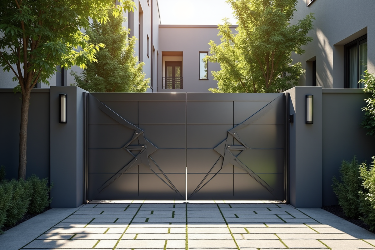 portillon aluminium