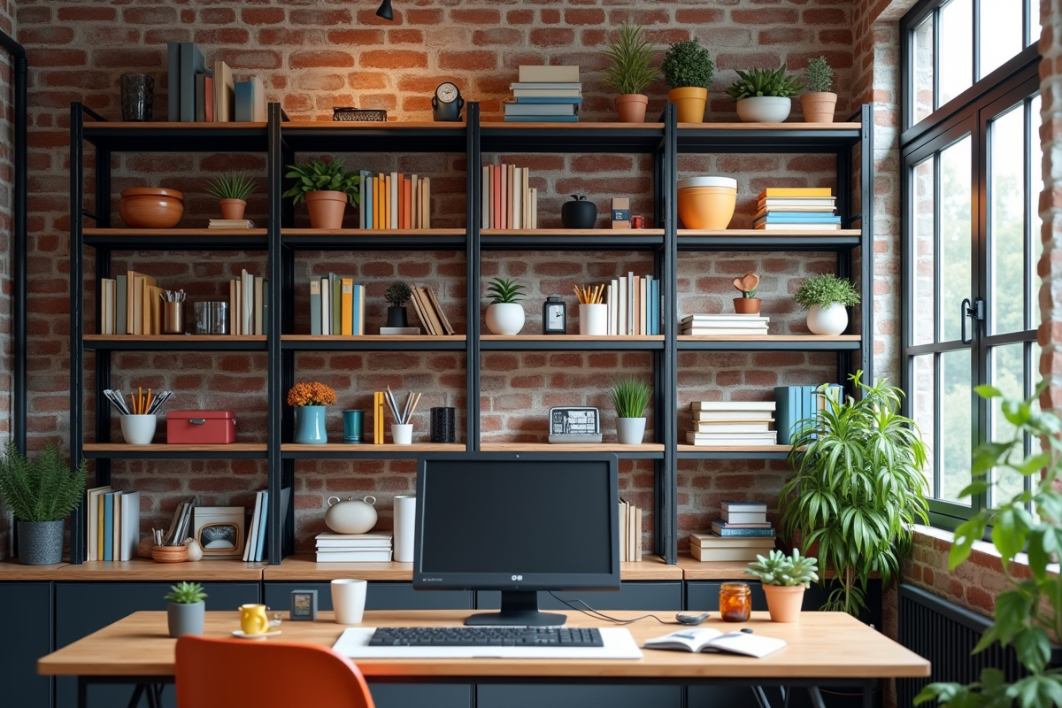 étagères bureau