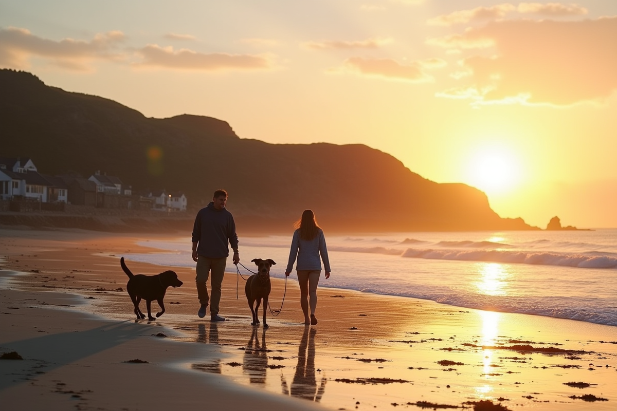 plage chiens