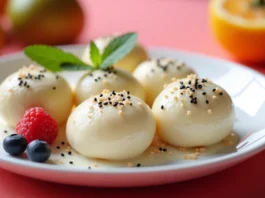 Recette de mochi sans farine de riz gluant : une alternative délectable