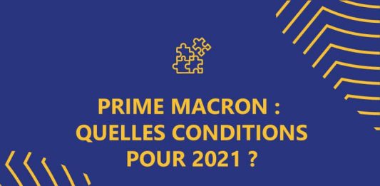 Quand la prime Macron 2021 ?
